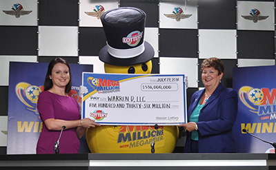 Mega Millions Drawing, Hoosier Lottery