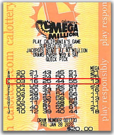 Mega Millions  California State Lottery